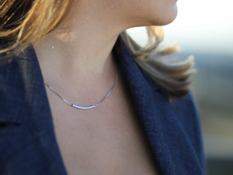 Fidget tubular pendant