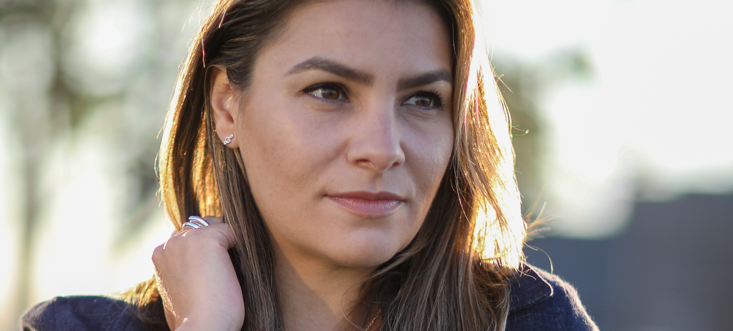 Treble clef earrings lanscape